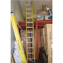 FEATHERLITE 375 EXTENSION LADDER