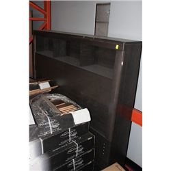 DOUBLE SIZE BOOKSHELF HEADBOARD