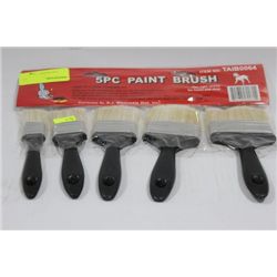 NEW 5 PC PAINTBRUSH SET