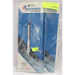 BAG W 5 BLUE SHIELD SOAPSTONE HOLDERS