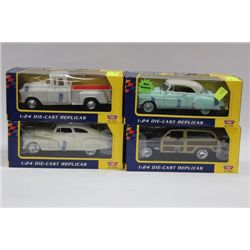MOTORMAX 1:24 DIE CAST REPLICA CAR X4