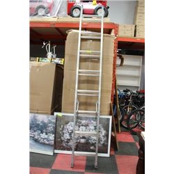 ALUMINUM EXTENSION LADDER