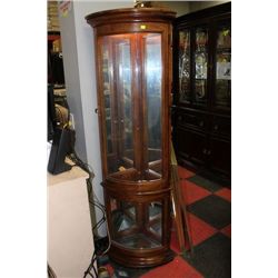 ESTATE CORNER CURIO CABINET