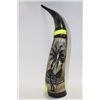 Image 1 : HANDPAINTED BULL HORN