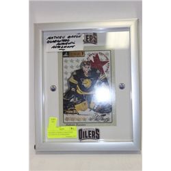 MATHIEU GARON GUARANTEED AUTHENTIC AUTOGRAPHED