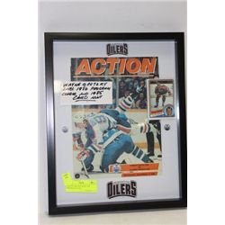 WAYNE GRETZKY RARE 1986 PROGRAM COVER