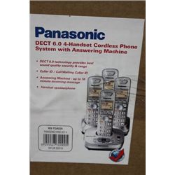 PANASONIC 4 HANDSET PHONE SYSTEM