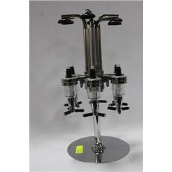 6 BOTTLE LIQUOR DISPENSER
