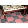 Image 1 : SOLID WOOD KITCHEN TABLE W BUTTERFLY LEAF
