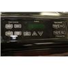 Image 3 : #5 BLACK GE GAS TOP SLIDE IN RANGE W 7 DAY