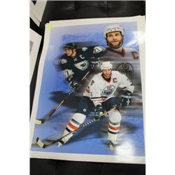 OILERS HOCKEY PRINT ON CHOICE