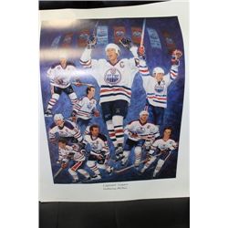 OILERS HOCKEY PRINT ON CHOICE