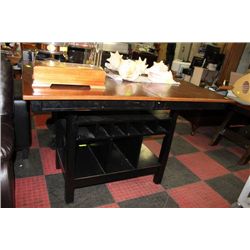 BAR TABLE W BUTTERFLY LEAF