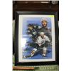 Image 1 : OILERS FRAMED HOCKEY PICTURE