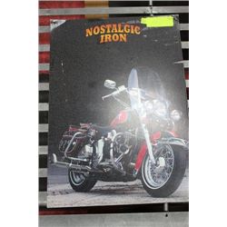 NOSTALGIC IRON METAL MOTORCYCLE SIGN