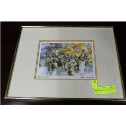 BRENT HEIGHTON JUNE FLOWERS PRINT