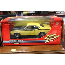 1971 PLYMOUTH DUSTER DIECAST IN BOX SCALE 1:18