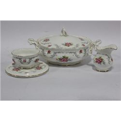 BOX W/ ROYAL ALBERT "TRANQUILITY" CHINA