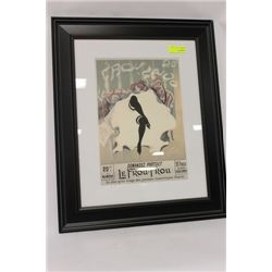 #36 FRENCH FRAMED PICTURE
