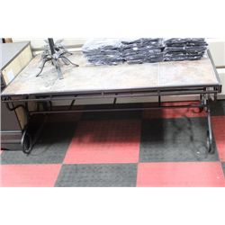 CERAMIC TOP COFFEE TABLE