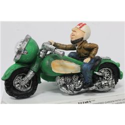 SOLAR POWERED MOTORCYCLE GARDEN LIGHT AS THEY COME