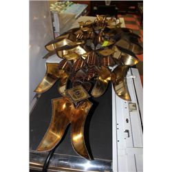 LARGE METAL/COPPER WALL ART