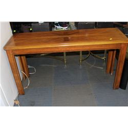 OAK SOFA TABLE