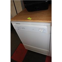PREVIOUSLY ENJOYED KENMORE PORTABLE DISHWASHER