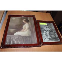2 1940'S FRAMED PICTURES