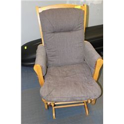 WOOD GLIDER ROCKER