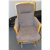Image 1 : WOOD GLIDER ROCKER
