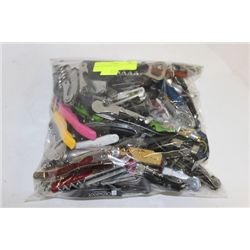 BAG OF CORKSCREWS