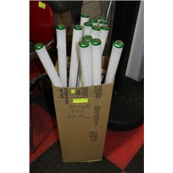 BOX OF FLOURESCENT LIGHTS