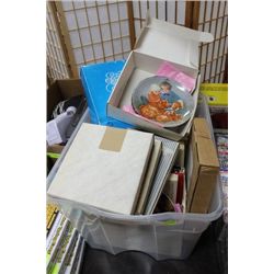 BOX OF COLLECTOR PLATES