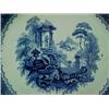 Image 2 : A pair of English blue transfer plates "Grecian Scroll" by T.J.& J. Mayer, Longport (1843-55), 10...