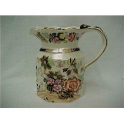 Mason's Ironstone milk pitcher  Mandarin  C. 1820, measures 7  high Estimate 120/200...