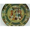 Image 2 : Two Buffalo Pottery Deldare Ware plates including Ye Village Gossips 10", signed A. Delbney and d...