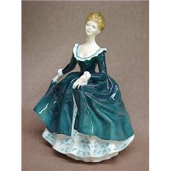 Royal Doulton lady figurine "Janine", HN2461, Copyright 1970 Estimate 100/150...