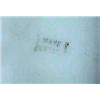Image 3 : Wave Crest hand painted and enameled letter box on gilt base with four scroll feet, signed on bot...