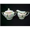 Image 4 : Set of Noritake dinnerware "Azalea", including creamer & covered sugar, covered round butter, lar...
