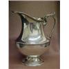 Image 1 : Sterling silver water pitcher "Georgian" by Poole Silver Co., 9 1/4" high, 29 oz., mid 20th C.<br...