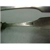 Image 2 : Coin silver sugar tongs with clamshell shaped grippers stamped on both arms E (Edward) Lescure (1...