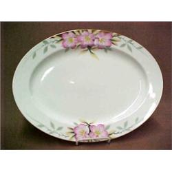 Noritake platter "Azalea" measures 16" X 12", red mark Estimate 200/300...