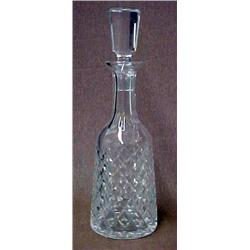 Waterford decanter with stopper  Alana  Estimate 100/200...