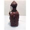 Image 4 : Hand Tooled Spanish Made Goat Leather Decanter