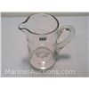 Image 3 : Older Corn Flower Pattern Glass Pitcher