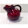 Image 1 : Vintage Ruby Glass Pitcher