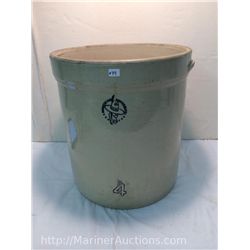 Large Medicine Hat Potteries Pail