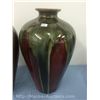Image 3 : Pair of Heavy Hand Crafted Pottery Vases