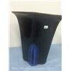 Image 2 : Large Heavy Hand Crafted Pottery Hexagon Vase